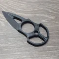 Knuckle Duster Dagger – Dao Dagger Kèm Knuckle Duster 1 Ngón - Thumbnail 2