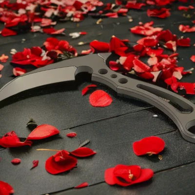 Mô hình liềm cầm tay (Hand Scythe) in 3D cực chất cho Cosplay