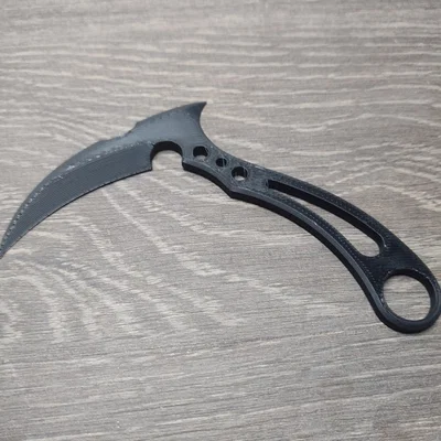 Mô hình liềm cầm tay (Hand Scythe) in 3D cực chất cho Cosplay