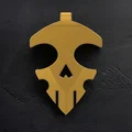 Mặt dây chuyền hình đầu lâu phong cách Dagger cực ngầu in 3D - Thumbnail 1
