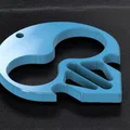 Mặt dây chuyền hình đầu lâu cá tính - Thiết kế in 3D độc đáo - Thumbnail 1