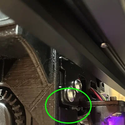 Ngàm/Bracket g-sensor (vibration sensor) cho Ender 3 V3 KE