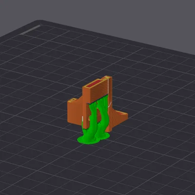Ngàm/Bracket g-sensor (vibration sensor) cho Ender 3 V3 KE