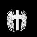 Mô hình 3D Thập tự giá gắn cánh thiên thần (Cross with wings) - Thumbnail 5