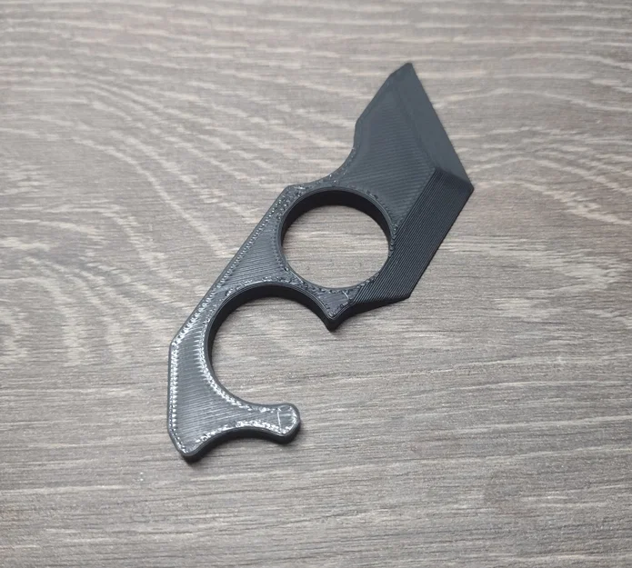 Mini Finger Knife – Dao nhỏ xỏ ngón (scale theo size nhẫn) - Image 2