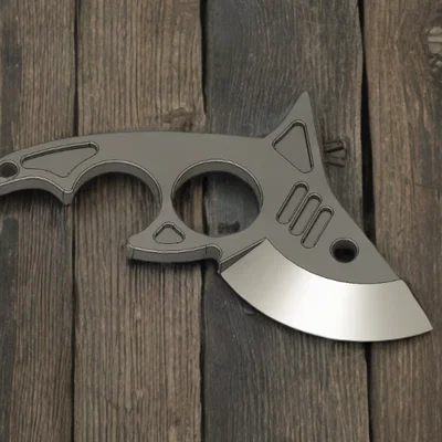 Mô hình Shark Knife - Phụ kiện cosplay độc đáo cho máy in 3D