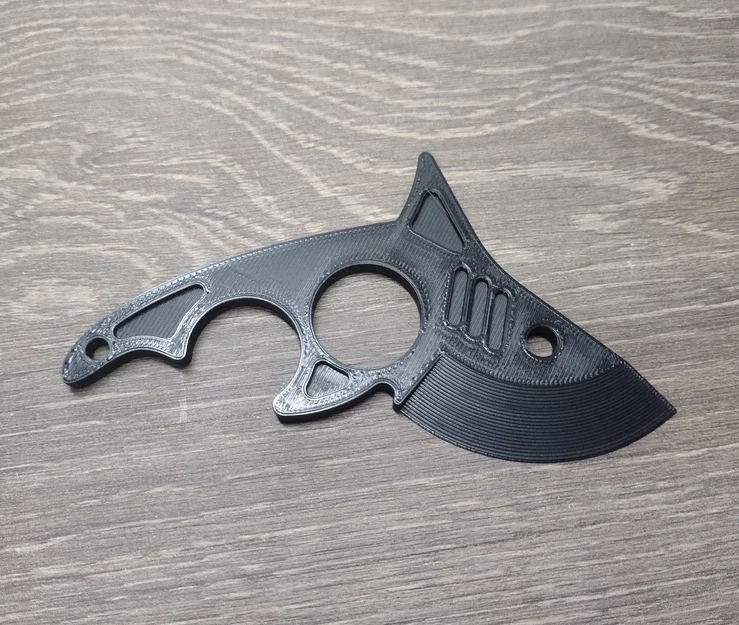 Mô hình Shark Knife - Phụ kiện cosplay độc đáo cho máy in 3D - Image 2