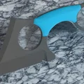 Mô hình dao đa năng Axe Cleaver - Đạo cụ 3D độc đáo - Thumbnail 3