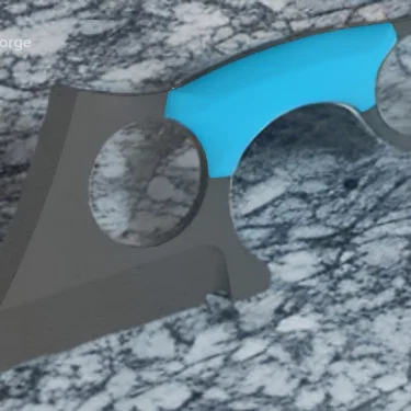 Mô hình dao đa năng Axe Cleaver - Đạo cụ 3D độc đáo