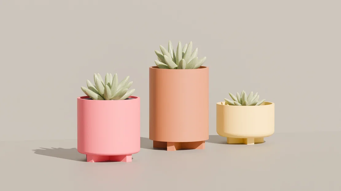 Chậu Cây Nâng Đế Chữ X (X-Base Elevated Pot Plant) - Trang Trí Nhà - Image 1