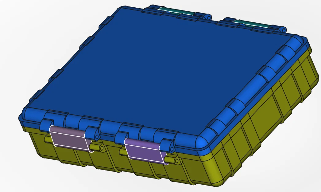 BOX – Hộp in 3D có thể đóng kín - Image 1