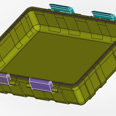 BOX – Hộp in 3D có thể đóng kín