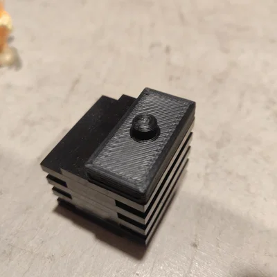 Tấm chuyển Bluey Figurine gắn Duplo/Lego (Adapter Plate)