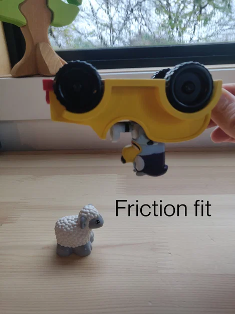 Tấm chuyển Bluey Figurine gắn Duplo/Lego (Adapter Plate) - Image 7