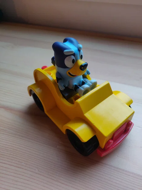 Tấm chuyển Bluey Figurine gắn Duplo/Lego (Adapter Plate) - Image 10