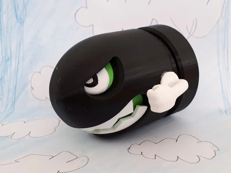 Bộ chuyển đổi Banzai Bill / Bullet Bill (kit tay gắn thêm) - Image 1