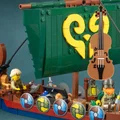 Mô hình thuyền Viking phong cách LEGO cho người đam mê in 3D - Thumbnail 1