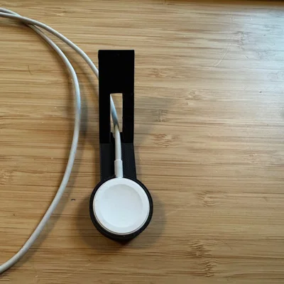 Giá treo sạc Apple Watch gắn màn hình - Giải pháp bàn làm việc gọn gàng