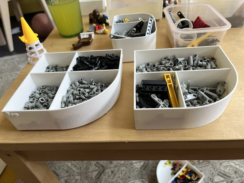 Khay chia ngăn thông minh cho hộp IKEA TROFAST (Lưu trữ LEGO) - Image 1