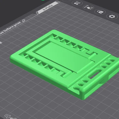 Giá đỡ điện thoại gấp gọn - Phụ kiện in 3D thông minh cho người du lịch
