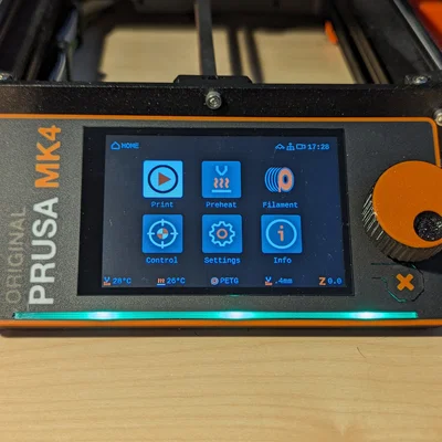 Nắp xLCD phẳng cải tiến cho Prusa MK4(S)/MK3.9(S)/MK3.5(S)/XL