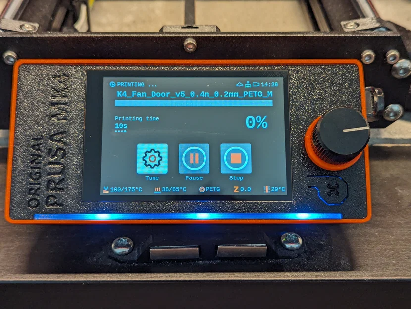 Nắp xLCD phẳng cải tiến cho Prusa MK4(S)/MK3.9(S)/MK3.5(S)/XL - Image 3