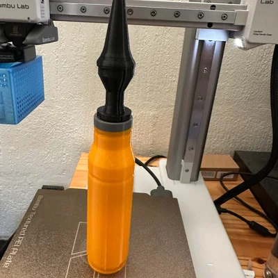 Mô hình 3D đạn xuyên giáp APFSDS 25mm M919 chi tiết