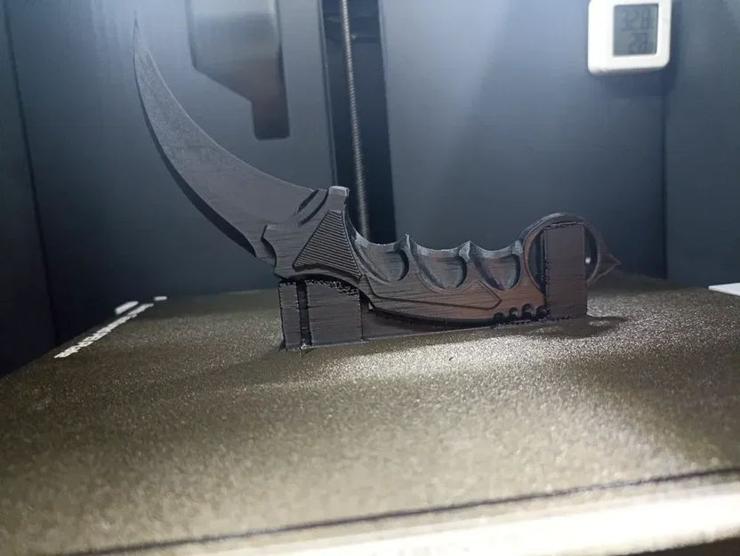 Mô hình dao Karambit trong CS2 - Bản in 3D chi tiết sắc nét - Image 2