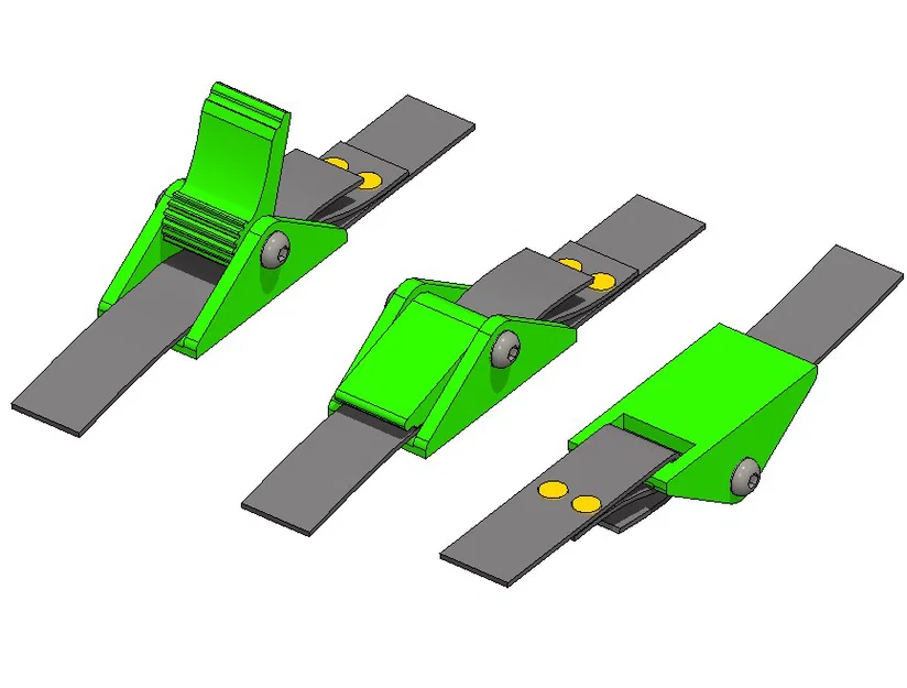 Belt Clamp II - Dễ in - Dùng cho nhiều ứng dụng - xem & like các mẫu khác (plce) - Image 1