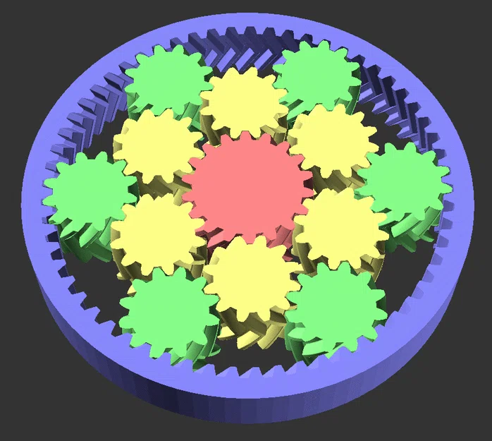 Fidget Gear Phản Trực Giác (The Counterintuitive Gear fidget) - Image 2