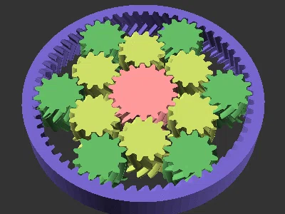 Fidget Gear Phản Trực Giác (The Counterintuitive Gear fidget) - Image 3