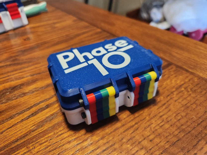 Hộp Phase 10 nhiều màu (Multicolored Phase 10 Box) - Image 1