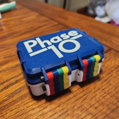 Hộp Phase 10 nhiều màu (Multicolored Phase 10 Box)