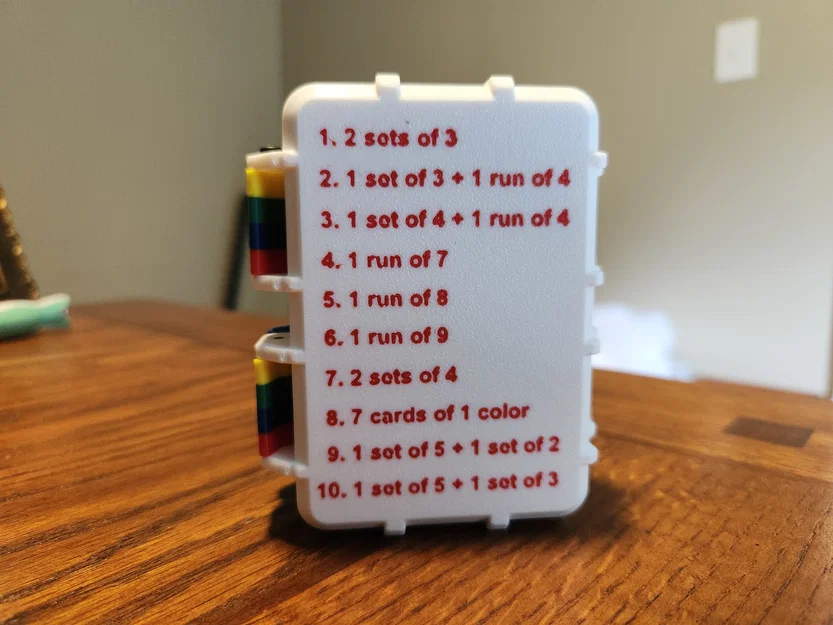 Hộp Phase 10 nhiều màu (Multicolored Phase 10 Box) - Image 3