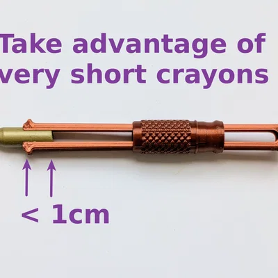 Đầu nối bút sáp (Crayola, Plastidecor và tương tự)