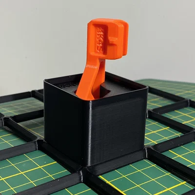 Khay Gridfinity cho dụng cụ thay nozzle MK4S (có/không silicone sock)
