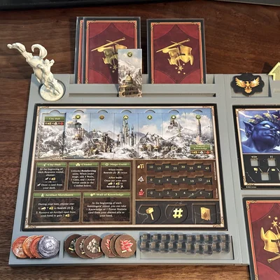Bảng Town và Player cho Heroes of Might and Magic