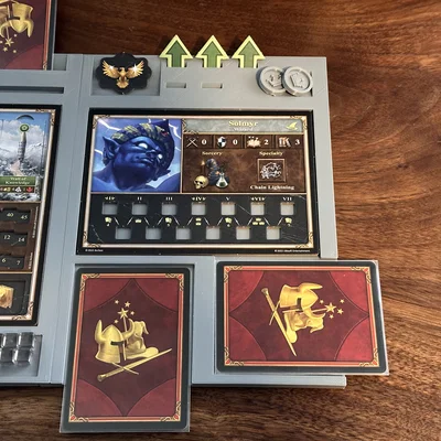 Bảng Town và Player cho Heroes of Might and Magic