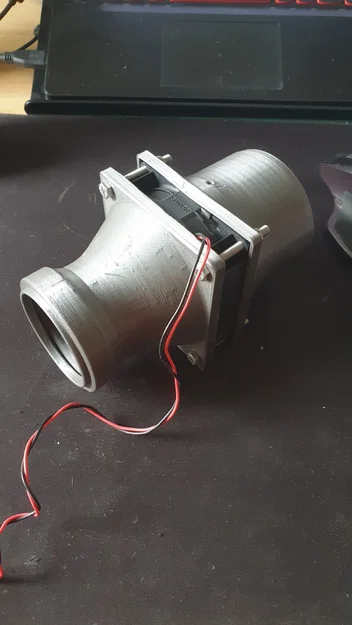 Bộ quạt thông gió DN50 cho ống HT (tương thích quạt PC) - Image 1