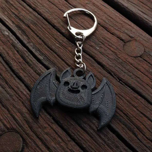 Móc khóa dơi Halloween (Halloween Bat Keychain) - Image 1