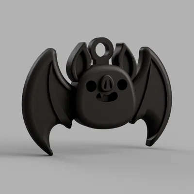 Móc khóa dơi Halloween (Halloween Bat Keychain)