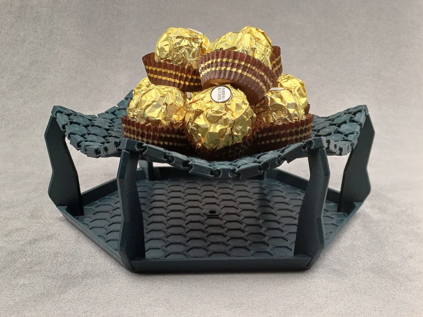 Khay vải (Fabric tray) in 3D - Image 2