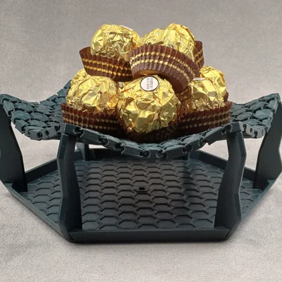 Khay vải (Fabric tray) in 3D