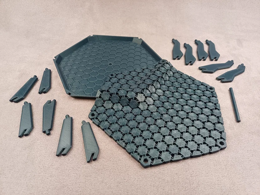 Khay vải (Fabric tray) in 3D - Image 4