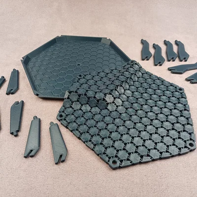 Khay vải (Fabric tray) in 3D
