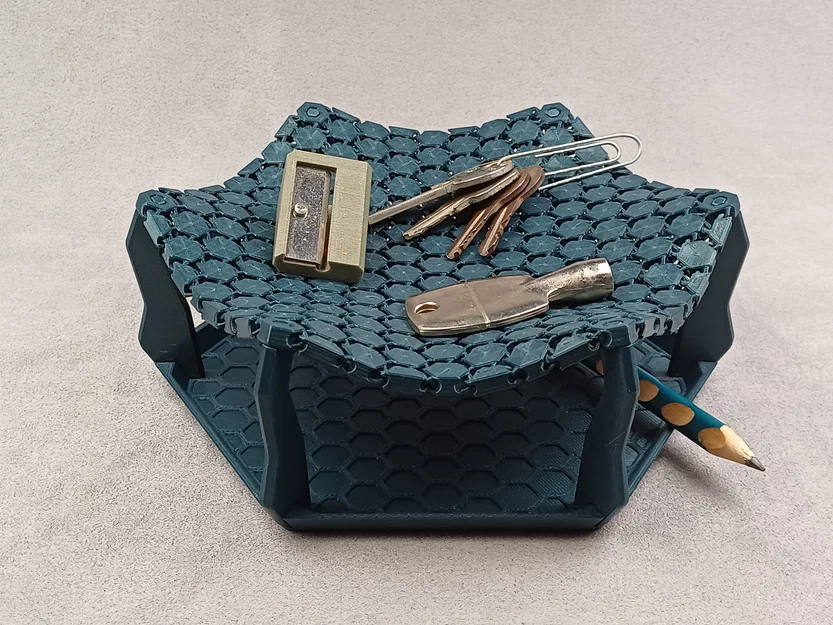 Khay vải (Fabric tray) in 3D - Image 5