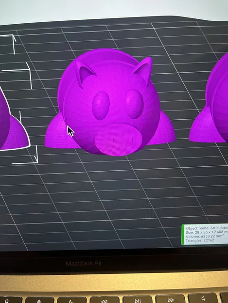 Mô hình chú heo khớp nối (Articulated Pig) dễ thương cho in 3D - Image 2