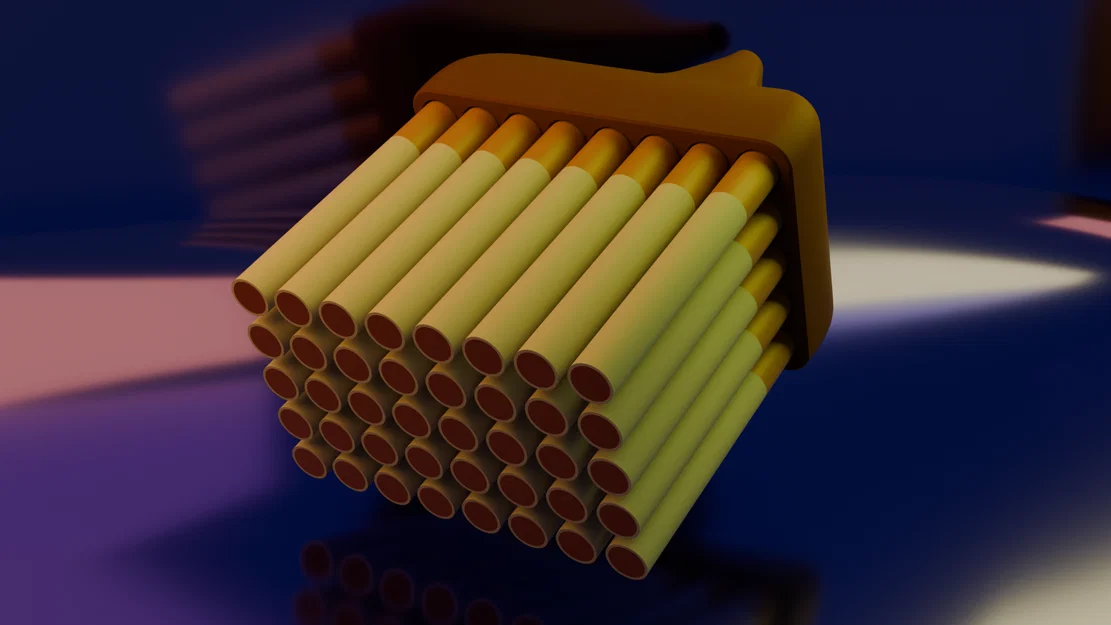 Phụ kiện in 3D 40 cigarettes adapter - Thiết kế độc lạ - Image 1