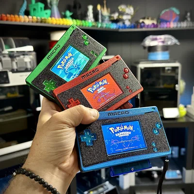 MacroSOS - Vỏ GameBoy DS Lite Macro in 3D