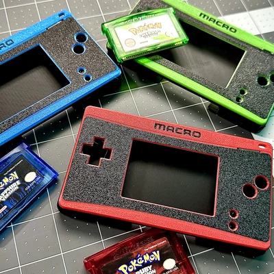 MacroSOS - Vỏ GameBoy DS Lite Macro in 3D